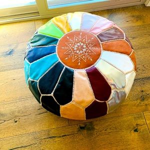 Moroccan Vintage Pouf!!